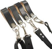 Heavy Duty Leather Suspender D-Ring Loops (Pack of 4) - Rudedog USA #420 - Ironworkergear