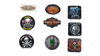 Union Hard Hat Sticker Mix 5 - The Dirty Dozen - Ironworkergear