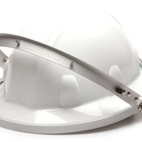 Pyramex Aluminum Full Brim Hard Hat Adapter #HHAAW - Ironworkergear