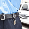 Key-Bak Key-bak Original Series Retractable Keychain In Vinyl Black - Ironworkergear