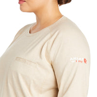 Ariat Women's FR Air Crew T-Shirt - Ironworkergear