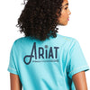 Ariat Rebar Workman Graphic Ariat Logo T-Shirt for Women - Ironworkergear