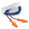 SmartFit® Reusable Earplugs, TPE, Orange, Corded, HearPack, 100 Pair - Ironworkergear