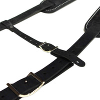 Rudedog USA Leather Work Suspenders  #3018 - Ironworkergear