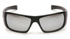 Goliath Silver Mirror Lens with Black Frame