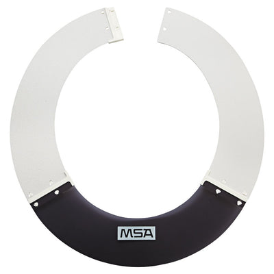 MSA V-Gard Full Brim Hard Hats Sun Shield #697410 - Ironworkergear