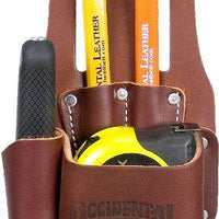 Occidental Leather Part #5047 Compact combination sleek and slick tool holder keeps utility knife, 2 pencils and a 35\ foot tape or 25\foot FatMax always at the ready! It also serves as an excellent holder for chalk lines Compact solution to small jobs & finish work