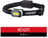 COAST 560 Lumen Dual Color LED Headlamp with Flood and Spot Beams RL10 - Ironworkergear
