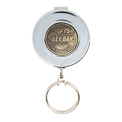Key-Bak Limited Edition 75th Anniversary Original Retractable Keychain - Ironworkergear