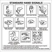 Standard Crane Hand Signals