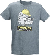 Carolina Bulldog T-Shirt, Light Blue #AC204 - Ironworkergear