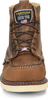 Carolina 6" Domestic Dark Brown Steel Toe Moc Toe Wedge Work Boot #CA7811