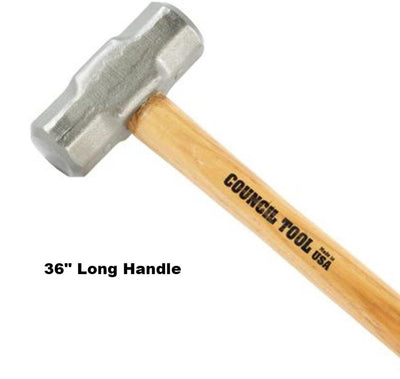 Council Tool DF Sledge Hammer 36″ Wooden Handle - Ironworkergear