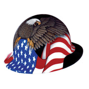 Fibre Metal Spirit Of America Full Brim Hard Hat #E1RW00A006 - Ironworkergear