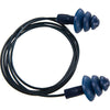 Detectable TPR Corded Ear Plug - EP07BLU-SGL - Ironworkergear