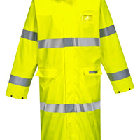 Portwest Sealtex Flame FR Hi-Vis Coat 50″ - Ironworkergear