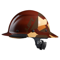 Lift Safety DAX FIFTY/50 Desert Camo Full Brim Hard Hat - Ironworkergear
