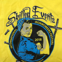 2018 International Ironworker's Festival World Championship Column Climb T-Shirt - Ironworkergear