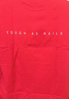 Prison Blue's Tough As Nails T-Shirt-Clearance - Ironworkergear