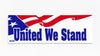 'United We Stand' Hard Hat Sticker #M25 - Ironworkergear