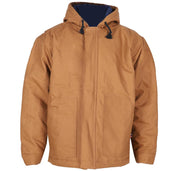 Forge FR Insulated Duck Jacket with Detachable Hood - Ironworkergear