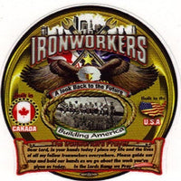 Ironworker Prayer Premium Hard Hat Sticker #BW7 - Ironworkergear