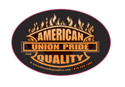 'American Quality - Union Pride' Flames #S68 - Ironworkergear