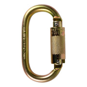 KStrong® Oval Quarter Turn Locking Steel Carabiner (ANSI) - Ironworkergear