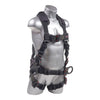 KStrong® Kapture™ Element Arc Flash Rated 5-Point Full Body Harness Padded with Belt, 3 D-rings, Mating Buckle Legs and Chest (ANSI) - Ironworkergear