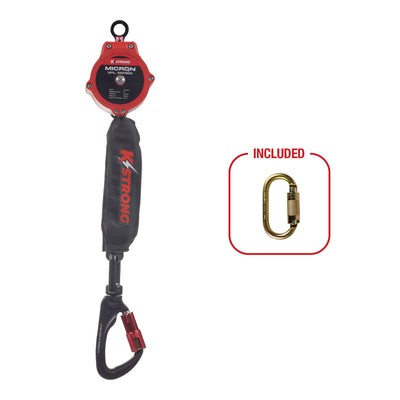 KStrong® 6 ft. Micron™ SRL with aluminum carabiner (ANSI) - Ironworkergear