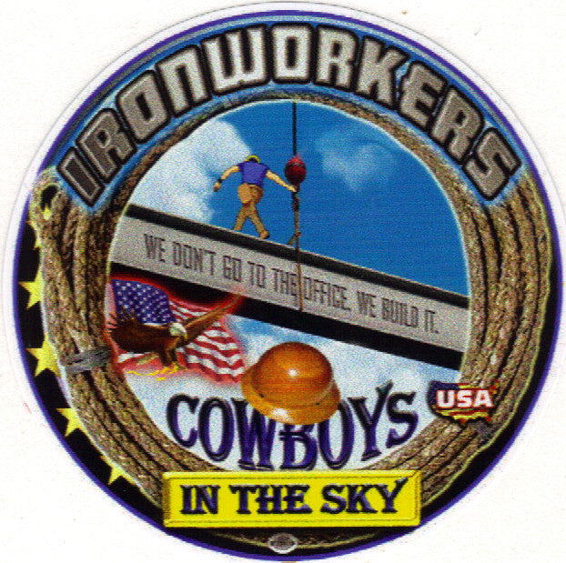 "Cowboys in the Sky" Tool Box Sticker