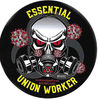 Essential Union Worker Hard Hat Sticker - Ironworkergear