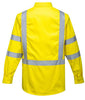 Portwest 88/12 BizFlame FR Hi-Viz Shirt FR95 - Ironworkergear