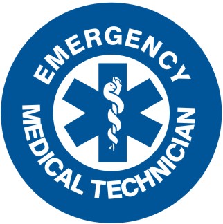 Emergency Medical Technician Hard Hat Marker - Ironworkergear