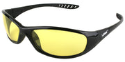 Hellraiser Amber Safety Glasses #20541 - Ironworkergear