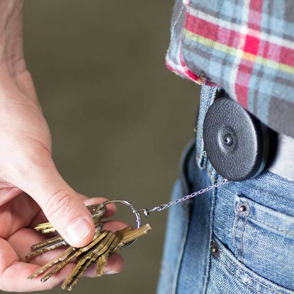 Key chain clearance retractable