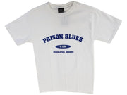 Prison Blues Varsity Blues T-Shirt-Clearance - Ironworkergear