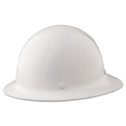 MSA White Skullgard Full Brim Hard Hat #475408 - Ironworkergear