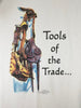 "Tools of the Trade" Ironworker's Natural Tan T-Shirt - Ironworkergear