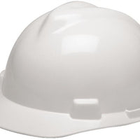 MSA V-Gard Hard Hat Cap w/ Fas-Trac III Ratchet - Ironworkergear