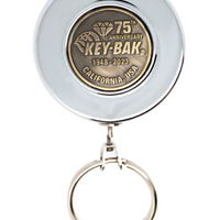 Key-Bak Limited Edition 75th Anniversary Original Retractable Keychain - Ironworkergear