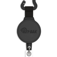 Key-Bak Mid6 Heavy Duty 6 Oz. Badge Reel With Carabiner - Ironworkergear