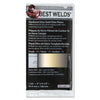 Best Welds Hardened Glass Gold Filter Plates 2" X 4 1/4" - Ironworkergear