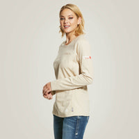 Ariat Women's FR Air Crew T-Shirt - Ironworkergear