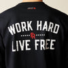 Ariat FR Work Hard Live Free Tee #10052093 - Ironworkergear