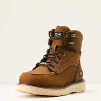 Ariat Rebar Wedge Moc Toe 6" Waterproof Work Boot #10053614 - Ironworkergear