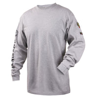Black Stallion FR Cotton Knit Long-Sleeve T-Shirt - Ironworkergear