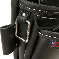 RudedogUSA Leather Tool Bag with Phone Holder #1152 - Ironworkergear