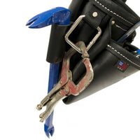 RudedogUSA Leather Tool Bag with Phone Holder #1152 - Ironworkergear