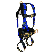 FallTech Contractor 3D Construction Belted Full Body Harness #7073B - Ironworkergear